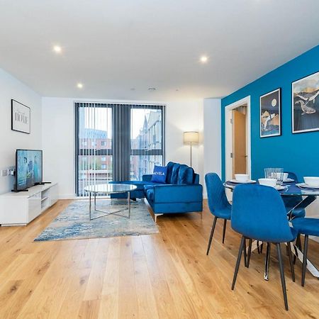 Maevela Apartments - Luxury Broad St Apartment - 2 Bed, 2 Bath - City Centre/Cube/Mailbox - With Underground Parking ✓- L Shape Sofa, Large 50 Inch Smart Tv With Free Netflix & Wifi Birmingam Exterior foto