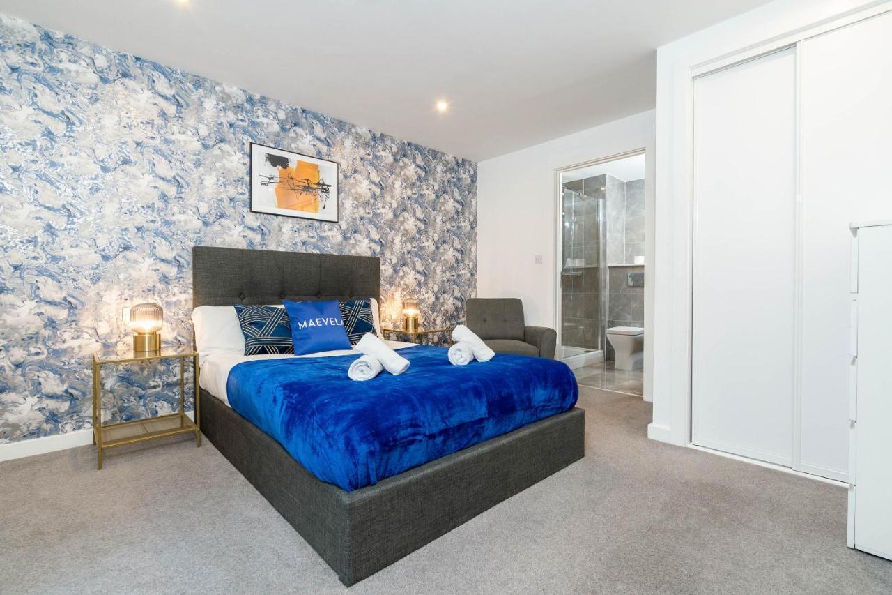 Maevela Apartments - Luxury Broad St Apartment - 2 Bed, 2 Bath - City Centre/Cube/Mailbox - With Underground Parking ✓- L Shape Sofa, Large 50 Inch Smart Tv With Free Netflix & Wifi Birmingam Exterior foto