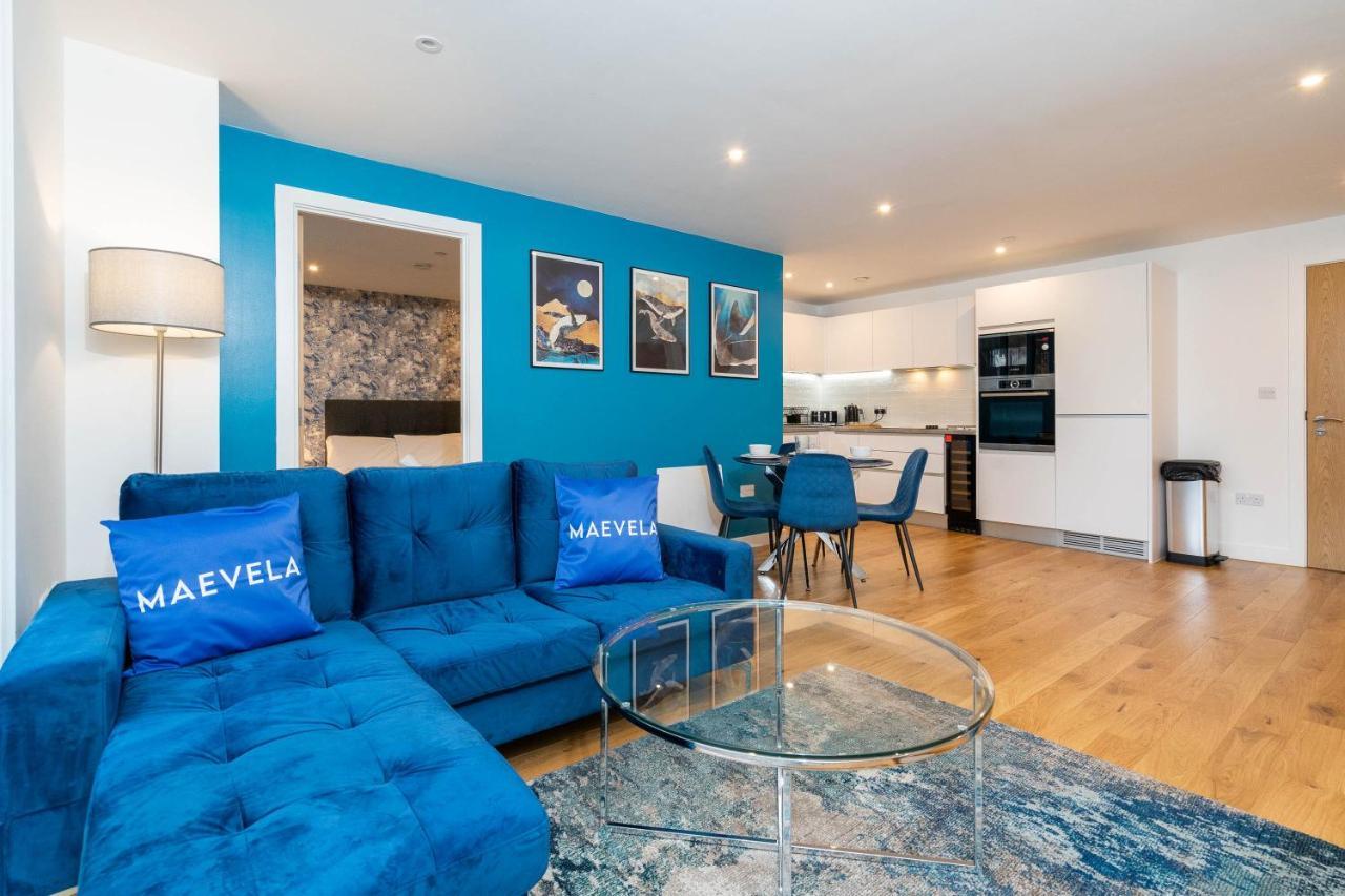 Maevela Apartments - Luxury Broad St Apartment - 2 Bed, 2 Bath - City Centre/Cube/Mailbox - With Underground Parking ✓- L Shape Sofa, Large 50 Inch Smart Tv With Free Netflix & Wifi Birmingam Exterior foto