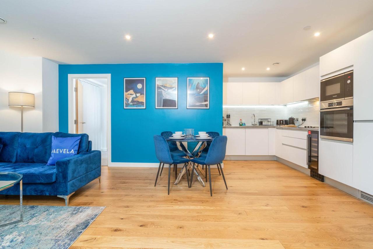 Maevela Apartments - Luxury Broad St Apartment - 2 Bed, 2 Bath - City Centre/Cube/Mailbox - With Underground Parking ✓- L Shape Sofa, Large 50 Inch Smart Tv With Free Netflix & Wifi Birmingam Exterior foto