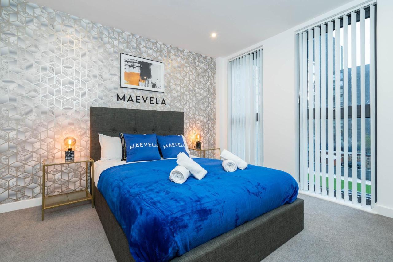 Maevela Apartments - Luxury Broad St Apartment - 2 Bed, 2 Bath - City Centre/Cube/Mailbox - With Underground Parking ✓- L Shape Sofa, Large 50 Inch Smart Tv With Free Netflix & Wifi Birmingam Exterior foto