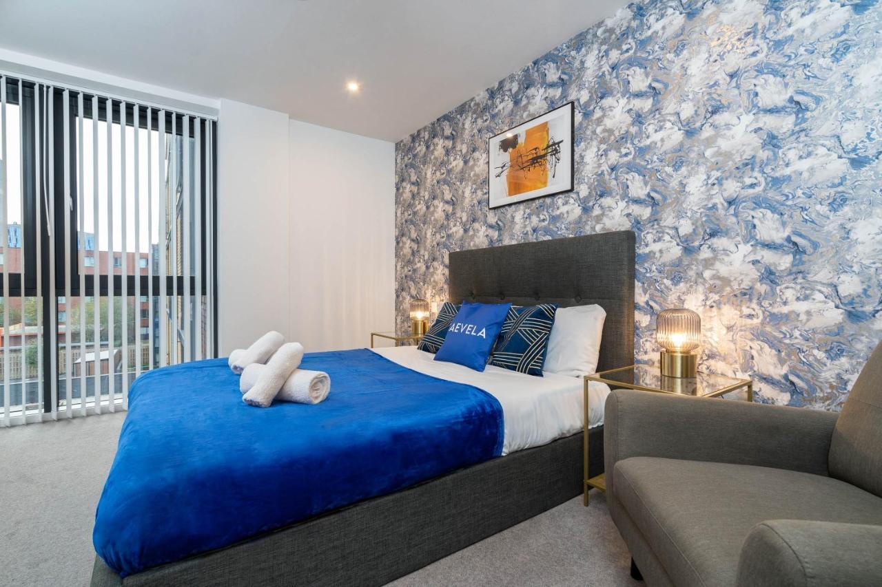 Maevela Apartments - Luxury Broad St Apartment - 2 Bed, 2 Bath - City Centre/Cube/Mailbox - With Underground Parking ✓- L Shape Sofa, Large 50 Inch Smart Tv With Free Netflix & Wifi Birmingam Exterior foto